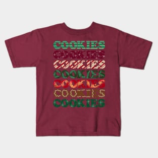 Christmas COOKIES Kids T-Shirt